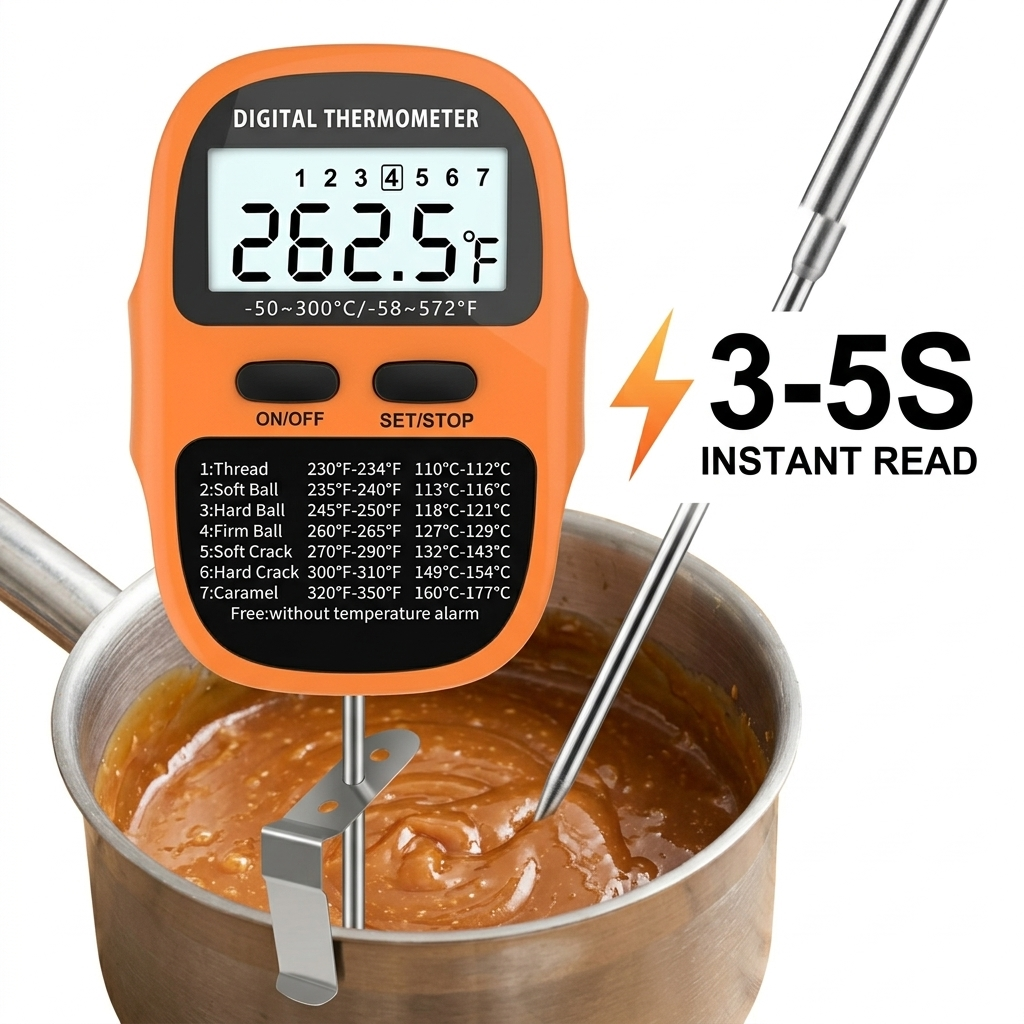 Kitchen Tools For Baking - Instant Read Digital Kitchen Food Meat