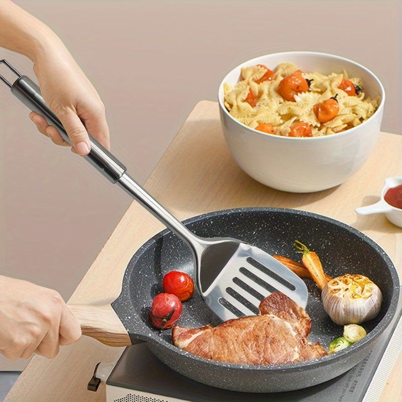 Offset Spatula Set - Stainless Steel Slotted Spatula Turner Stainless