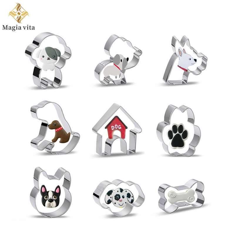 Kitchen Bakery - Biscuit Cookie Cutter Embosser Mold Dog