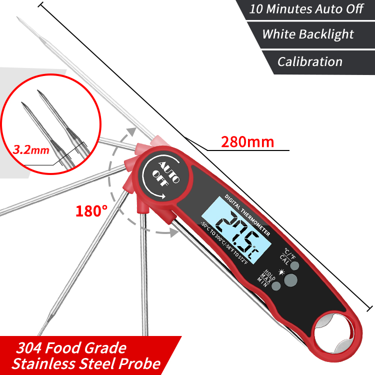 Kitchen Tools For Baking - Kitchen tools Digital Food Thermometer for