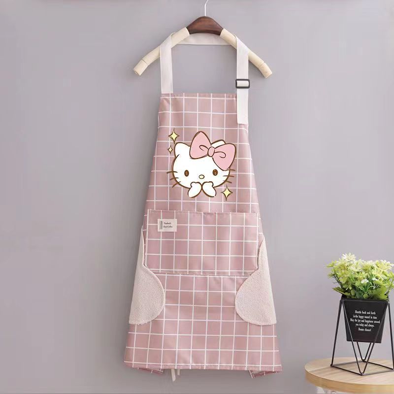 Kitchen Jobs - Hello Kitty Apron Cute Cartoon Apron