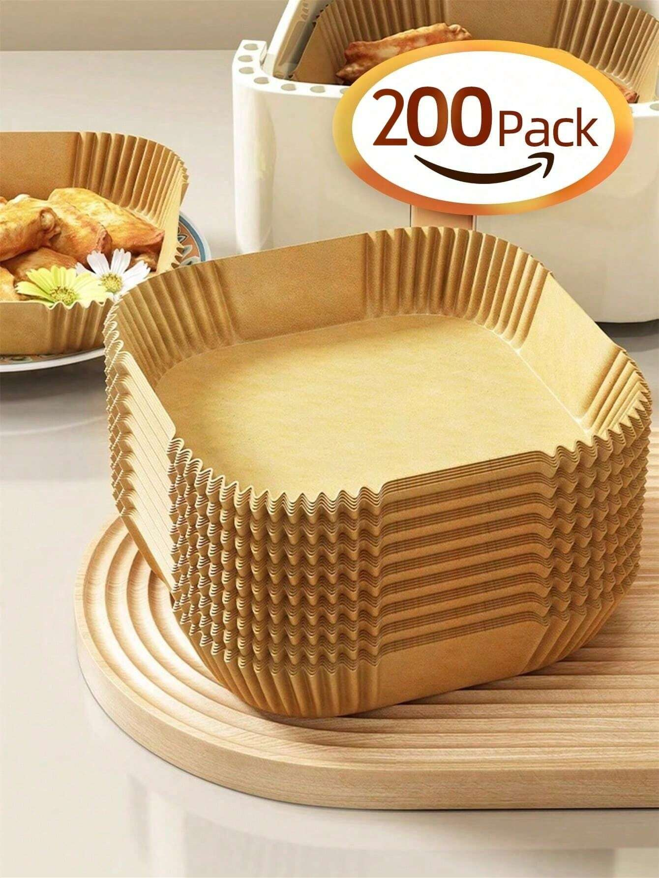 Kitchen Baking Sheets - 10-200pcs Disposable Air Fryer Paper Non-Stick