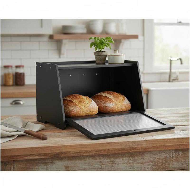 Kitchen Bakery - Kitchen Loaf Storage Bin 15x10x12in For