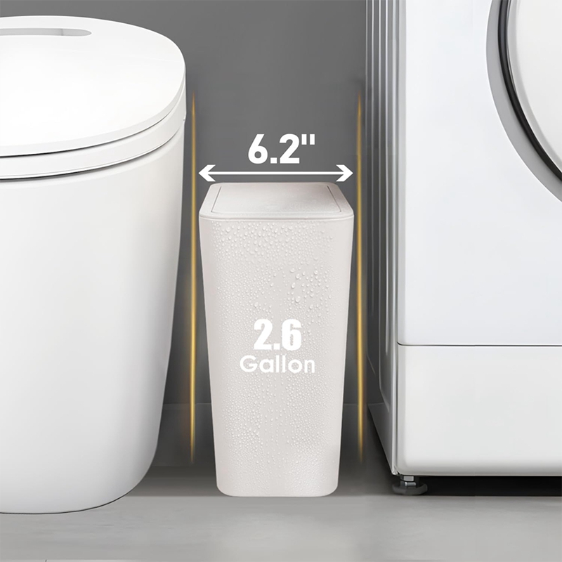 Bathroom Trash Can with Lid,Sl - Kitchen Up บทวิจารณ์และราคา