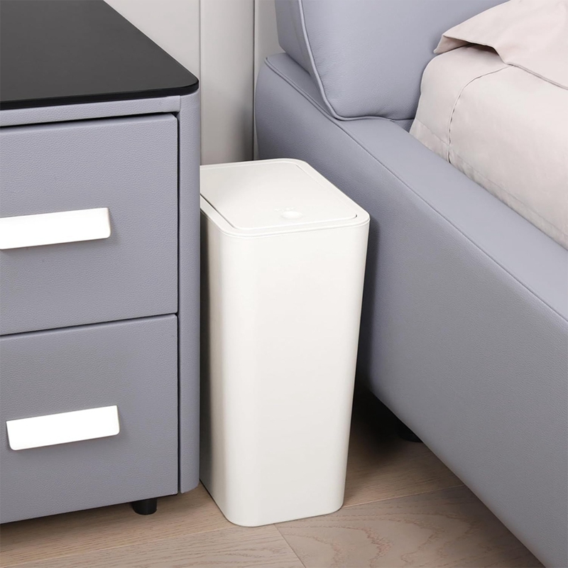 Bathroom Trash Can with Lid,Sl - Kitchen Up บทวิจารณ์และราคา