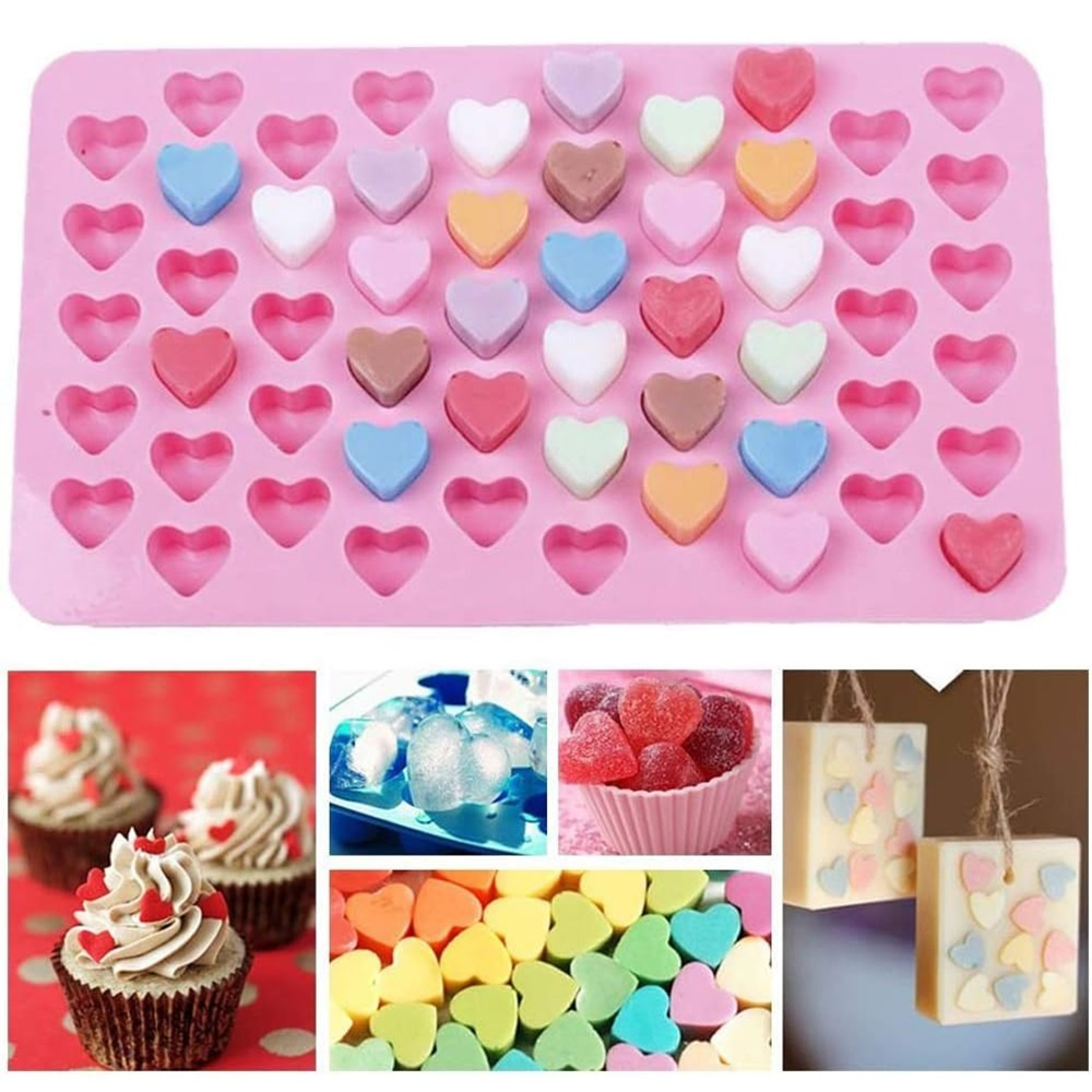 7Pcs Candy Silicone Moulds wit - Kitchen Baking Trays บทวิจารณ์และราคา
