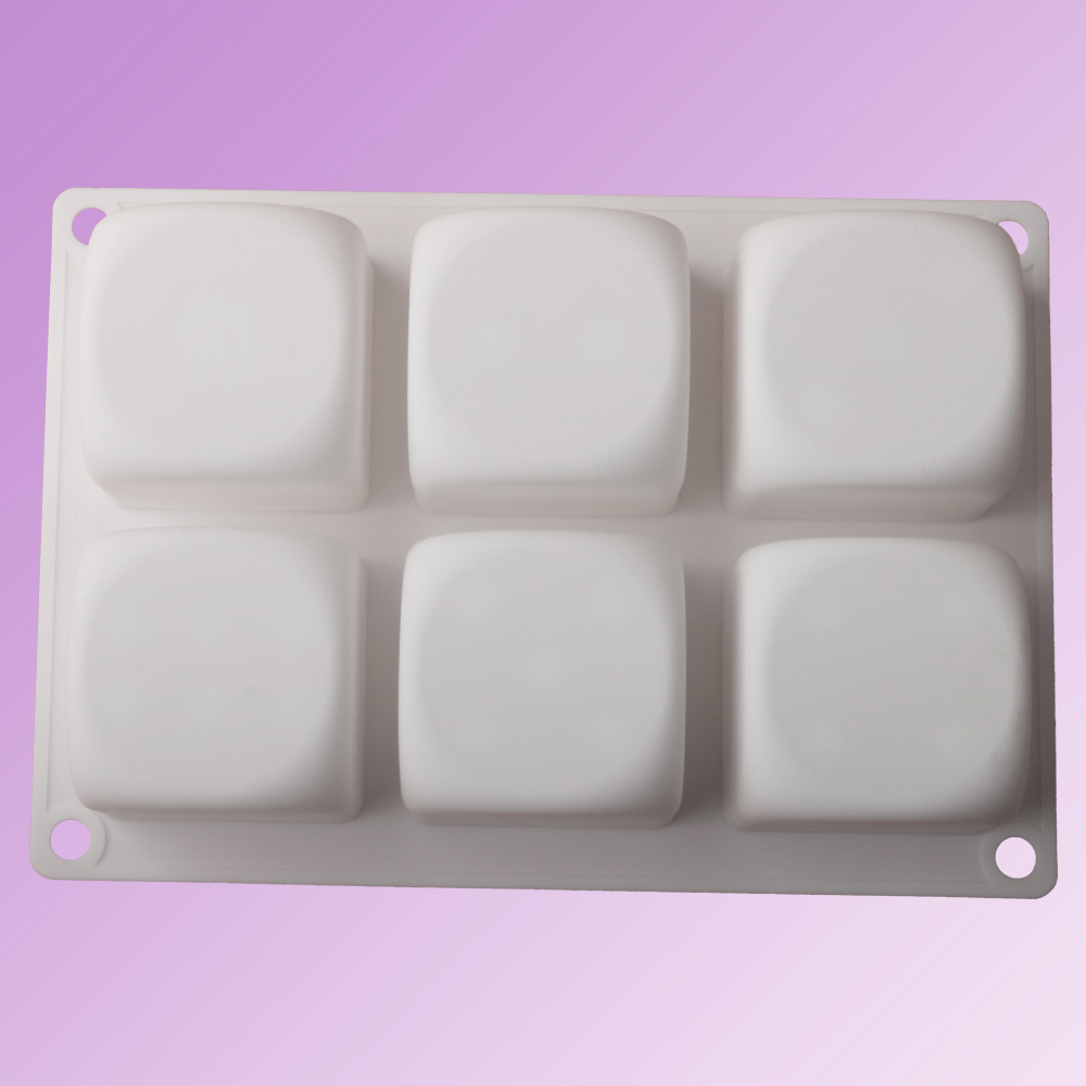 6-Cell Cube Mousse Cake Mould  - Kitchen Design For Baking บทวิจารณ์และราคา