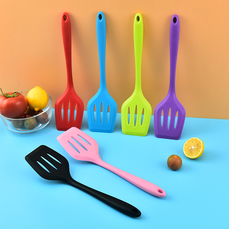Silicone Turner Spatula Fried  - Offset Spatula Set บทวิจารณ์และราคา