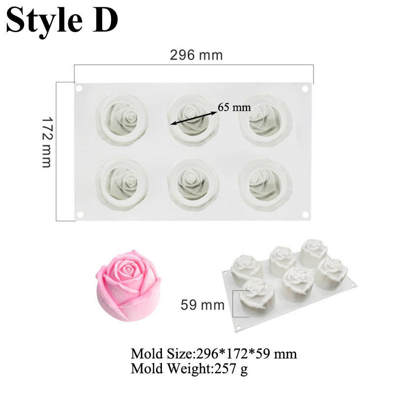 French Mousse Cake Molds Valen - Kitchen Design For Baking บทวิจารณ์และราคา
