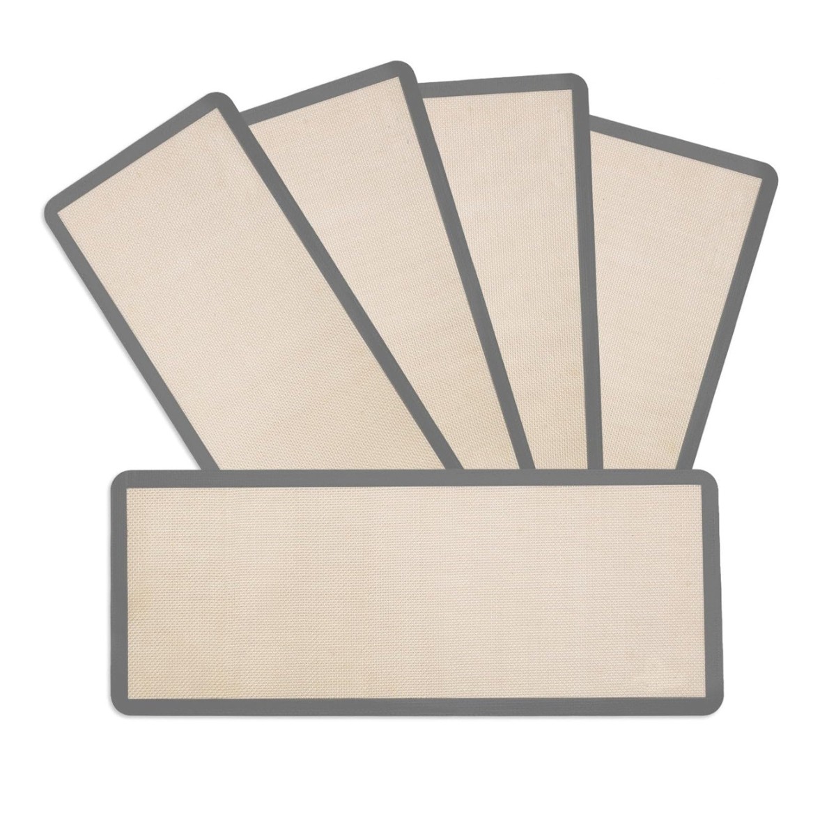 5Pcs Silicone Baking Mats M L  - Kitchen Baking Gadgets บทวิจารณ์และราคา