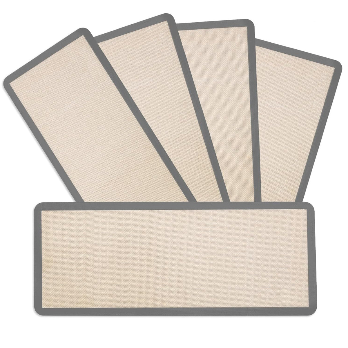 5Pcs Silicone Baking Mats M L  - Kitchen Baking Gadgets บทวิจารณ์และราคา