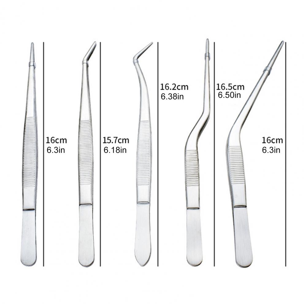 5Pcs 15-17cm Kitchen Tweezer T - Kitchen Baking Decor บทวิจารณ์และราคา