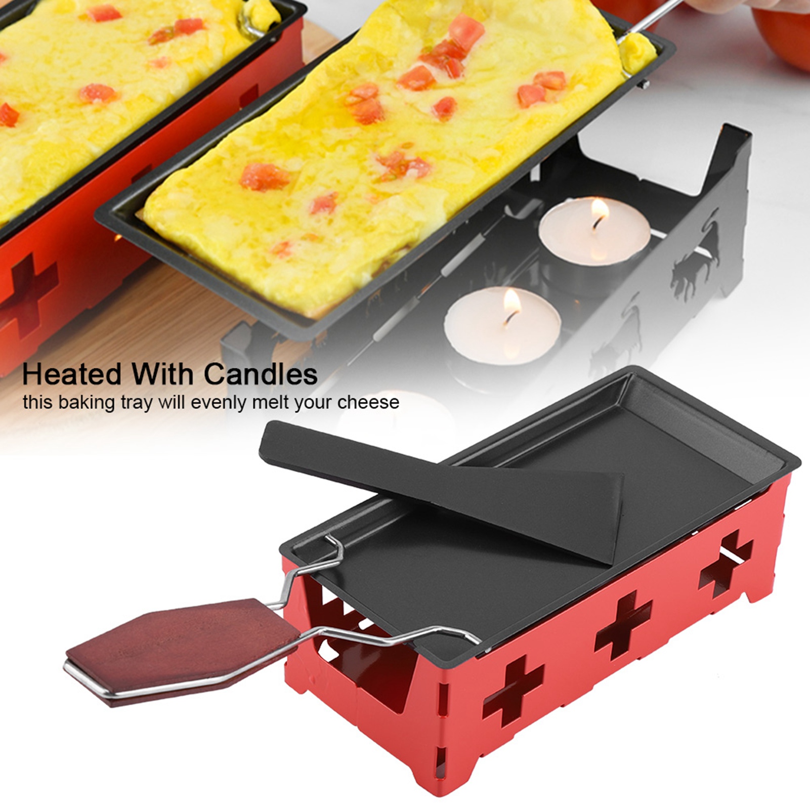 F2 Portable Cheese Oven Baking - Kitchen Baking Tray Set บทวิจารณ์และราคา