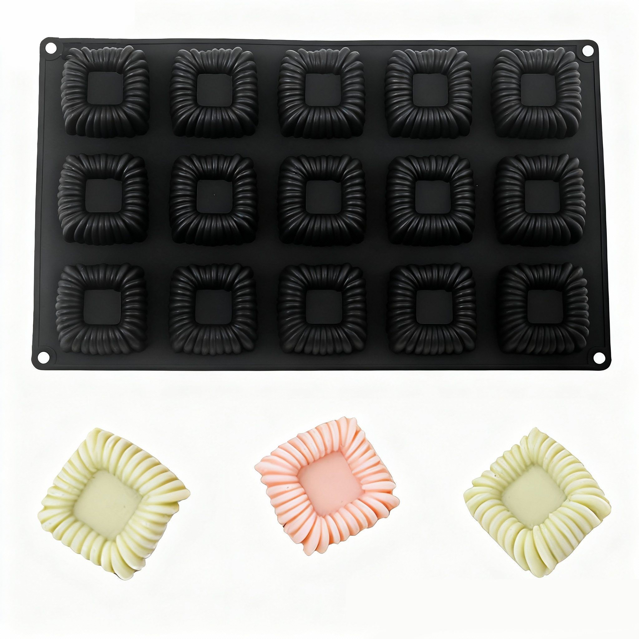 15-Cell Square Coil Texture De - Kitchen Design For Baking บทวิจารณ์และราคา