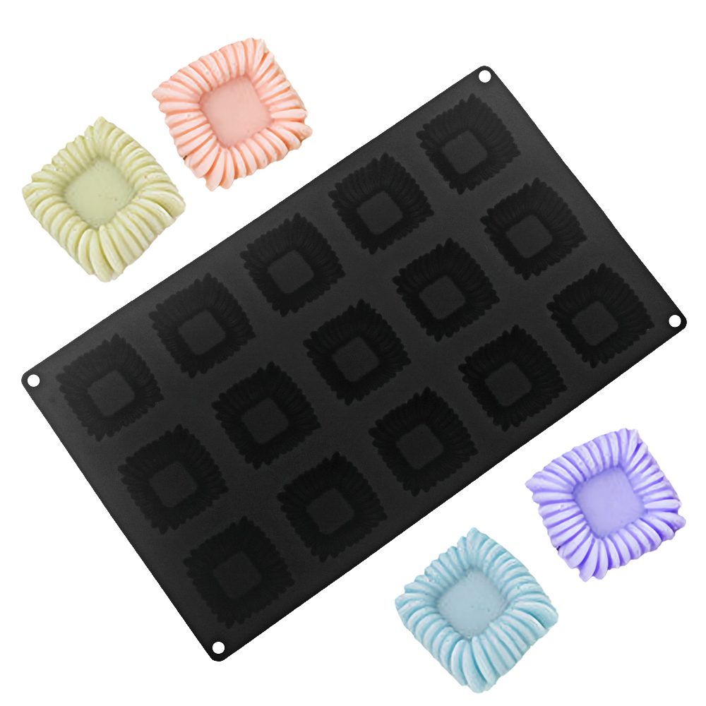 15-Cell Square Coil Texture De - Kitchen Design For Baking บทวิจารณ์และราคา
