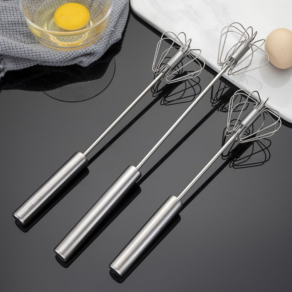 Stainless Steel Rotary Whisk S - Kitchen Baking Blender บทวิจารณ์และราคา