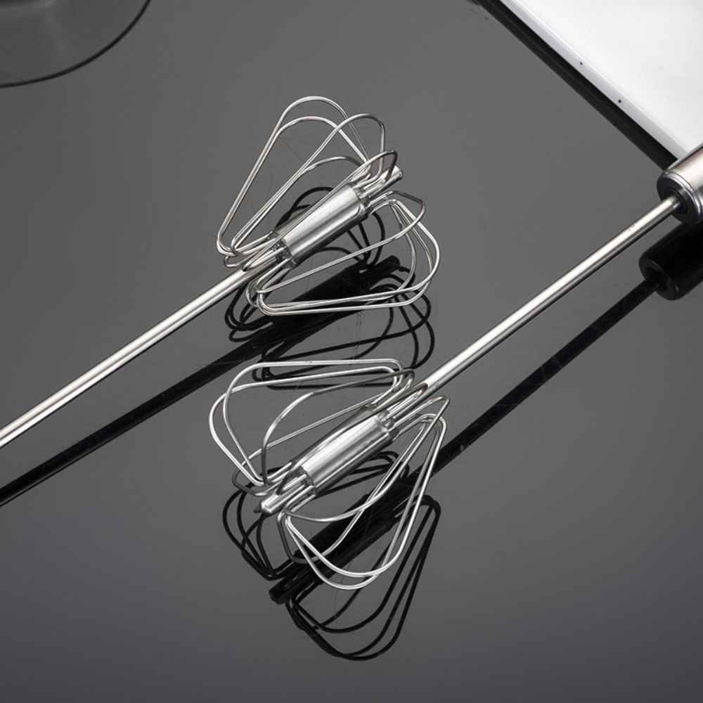 Stainless Steel Rotary Whisk S - Kitchen Baking Blender บทวิจารณ์และราคา