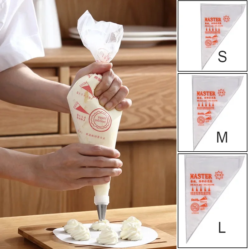 Disposable Icing Pastry Bags 1 - Kitchen Baking Decor บทวิจารณ์และราคา
