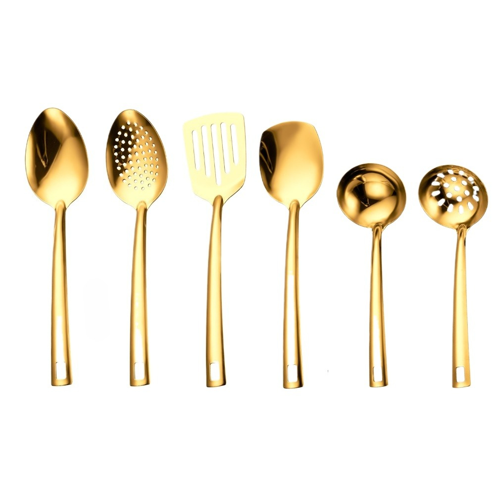 6pcs Stainless Steel Cooking S - Offset Spatula Set บทวิจารณ์และราคา