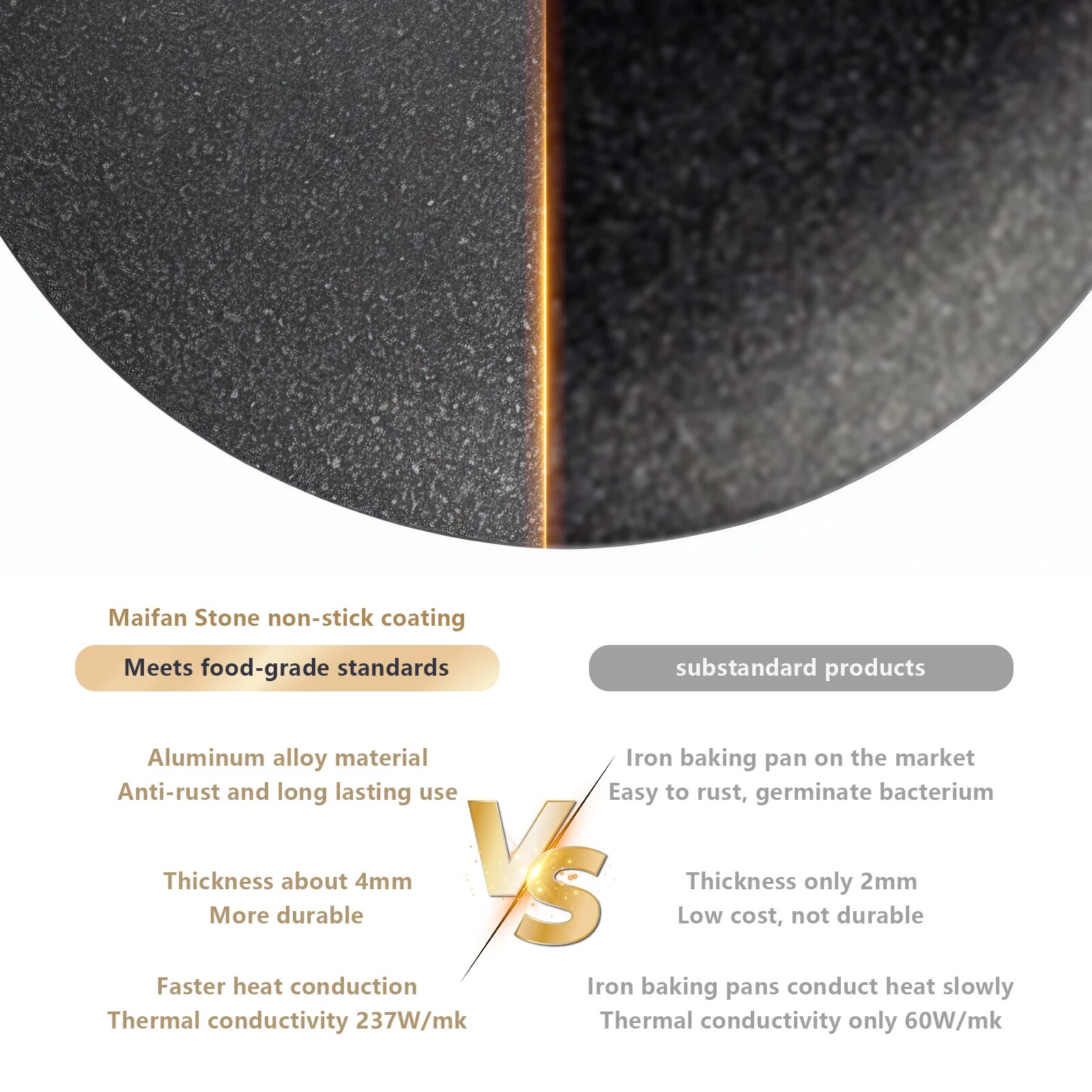 BISINNA 34CM Outdoor BBQ Grill - Kitchen Baking Sheets บทวิจารณ์และราคา