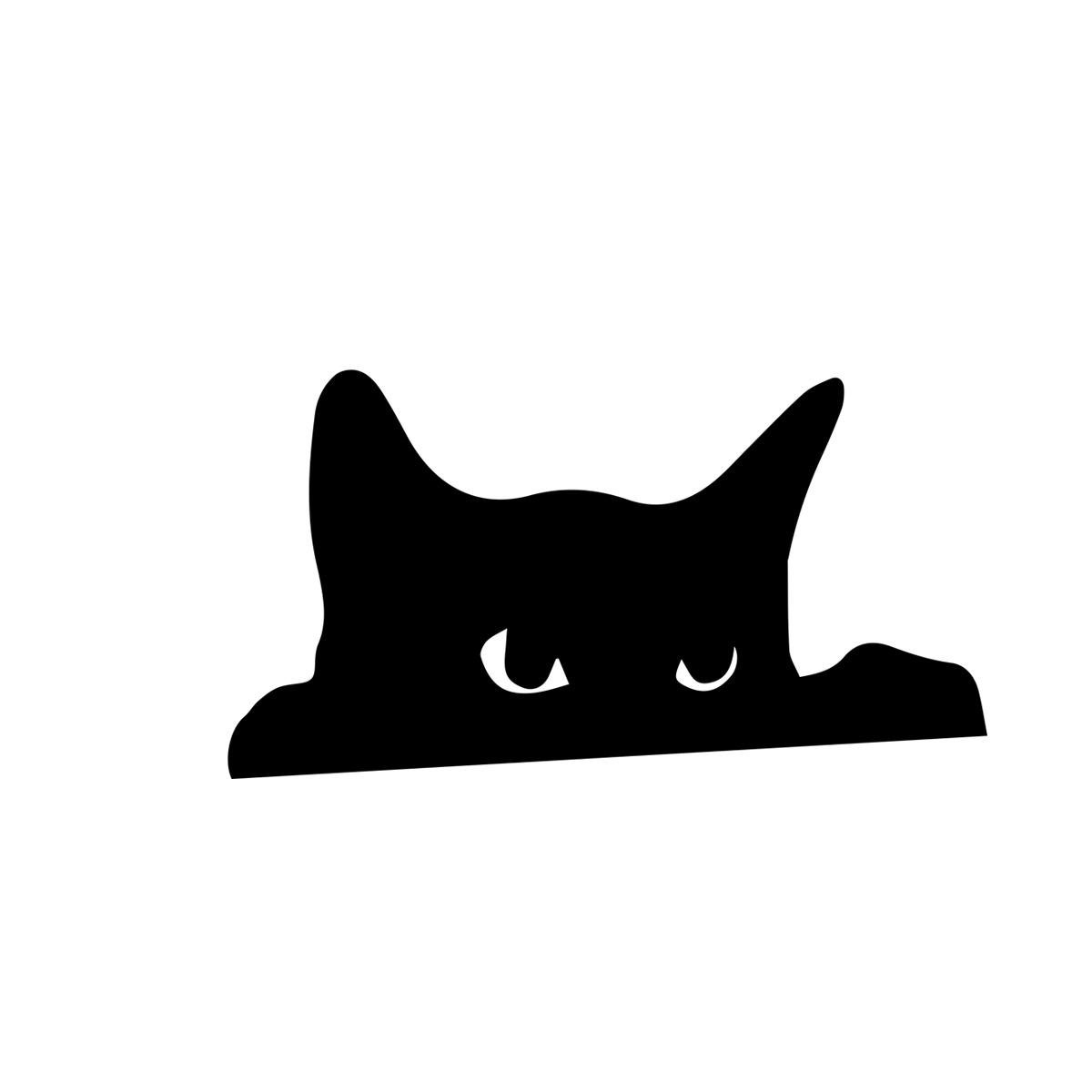 1 Pc Cat looking up Door Toppe - Kitchen Up บทวิจารณ์และราคา