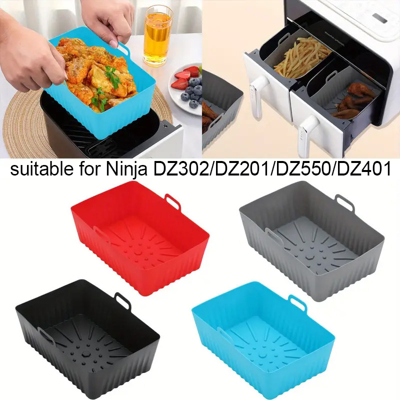 Silicone Air Fryer Liners Non- - Kitchen Baking Zone บทวิจารณ์และราคา