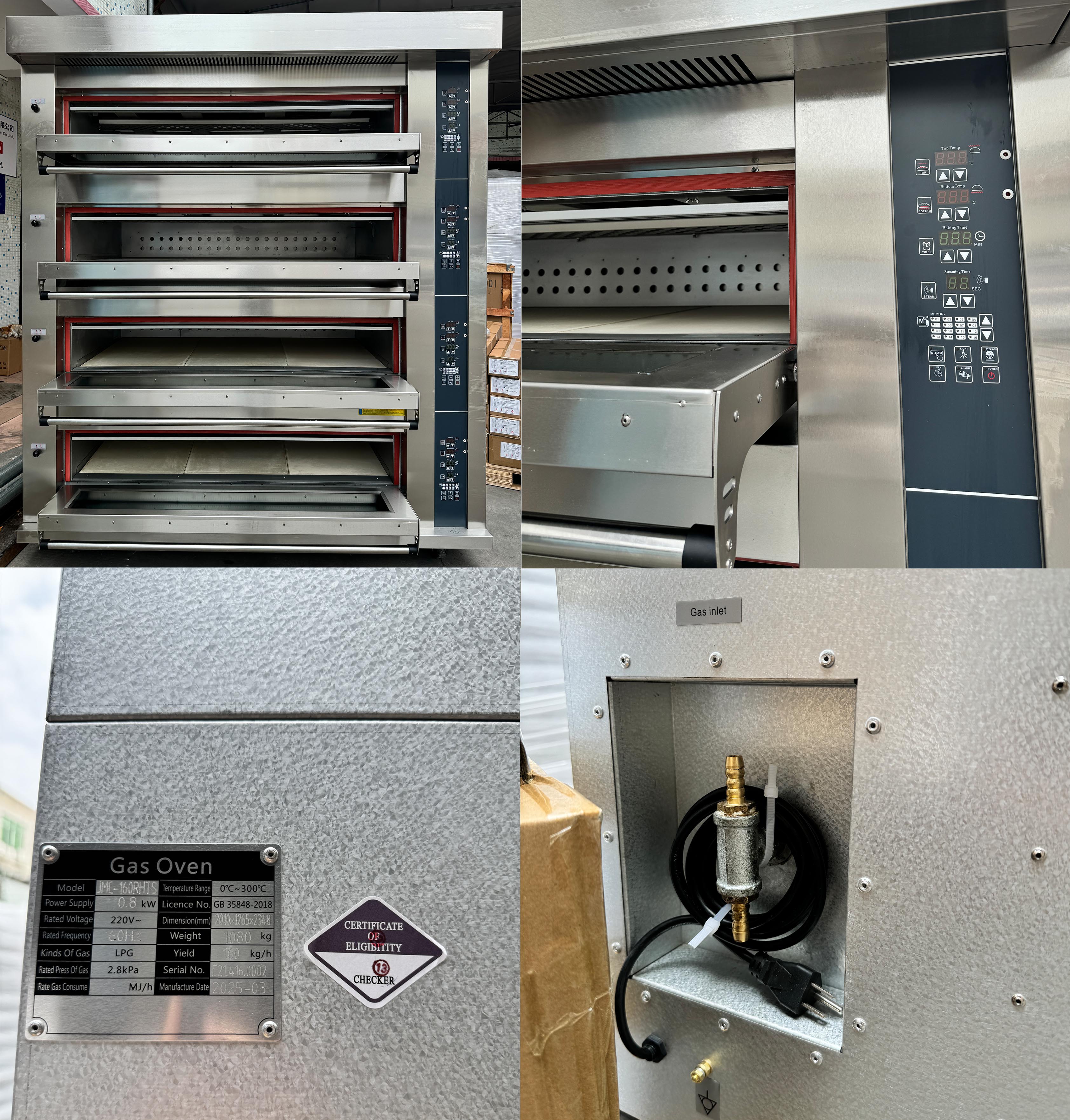 Customized Commercial Pizza Br - Commercial Kitchen Baking Equipment บทวิจารณ์และราคา