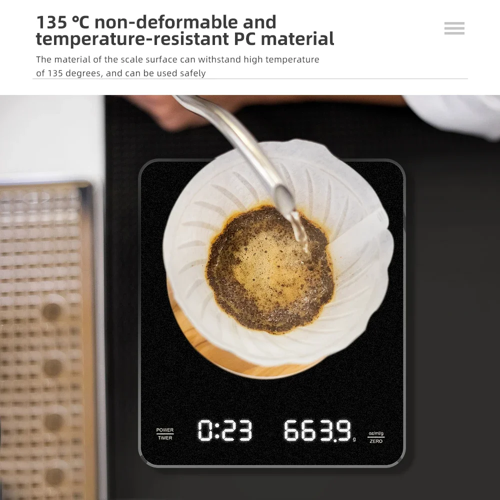 Electronic Timing Coffee Scale - Kitchen Jobs บทวิจารณ์และราคา