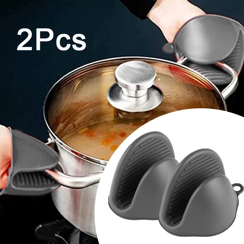 2pcs Mini Oven Gloves Silicone - Kitchen Baking Rack บทวิจารณ์และราคา