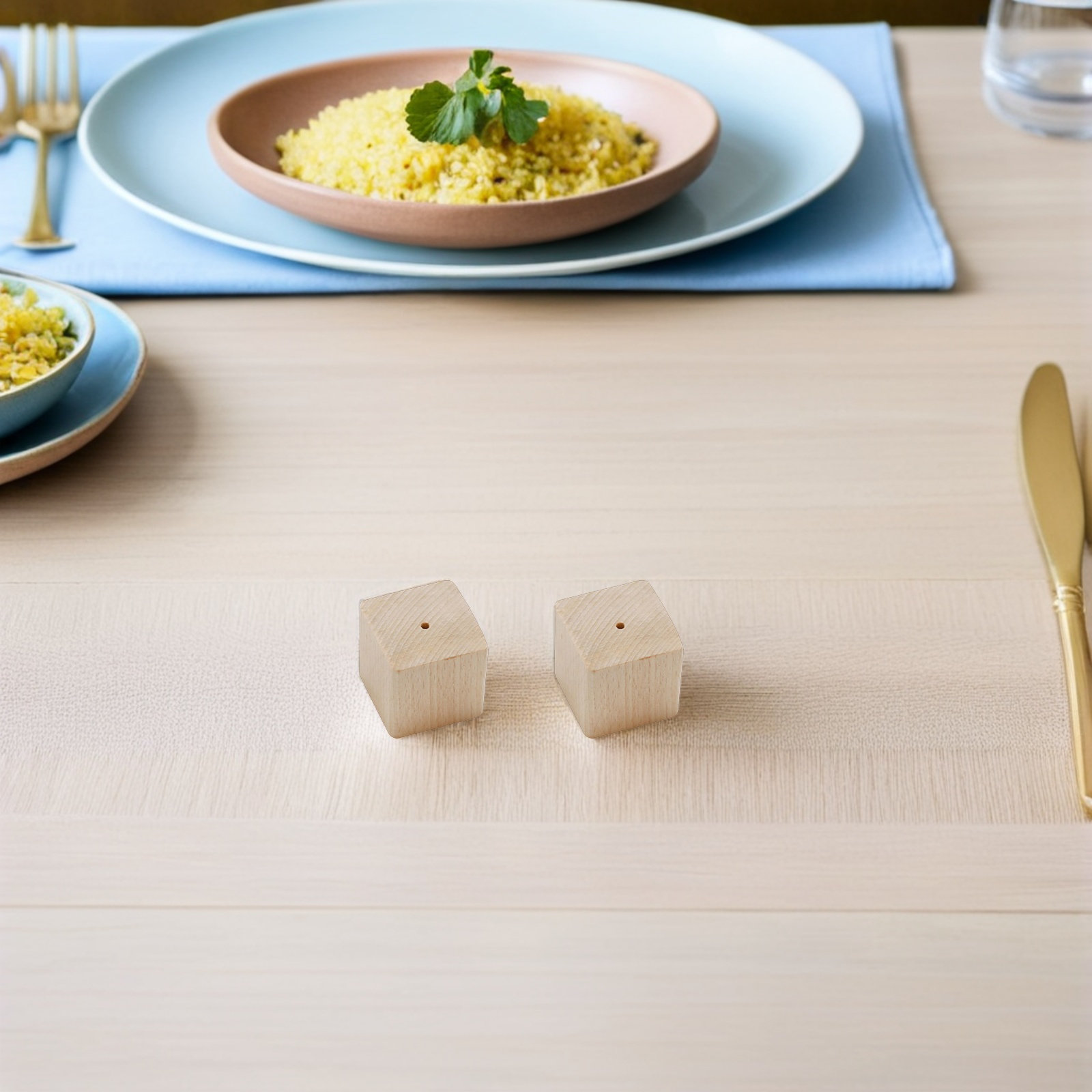 2Pcs Wooden Flower Nail Bases  - Kitchen Tools For Baking บทวิจารณ์และราคา