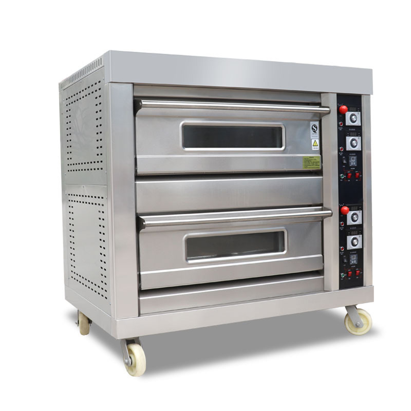 Commercial gas oven, two-layer - Commercial Kitchen Baking Equipment บทวิจารณ์และราคา