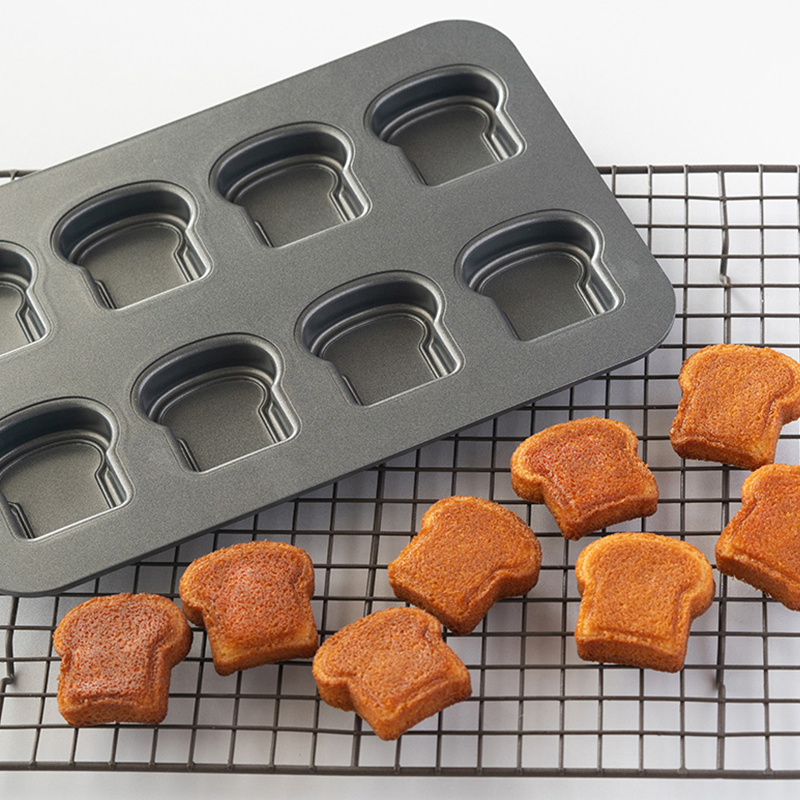8 Cavity Toast Bread Pattern C - Kitchen Baking Gadgets บทวิจารณ์และราคา