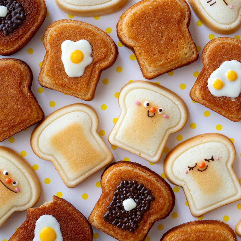 8 Cavity Toast Bread Pattern C - Kitchen Baking Gadgets บทวิจารณ์และราคา