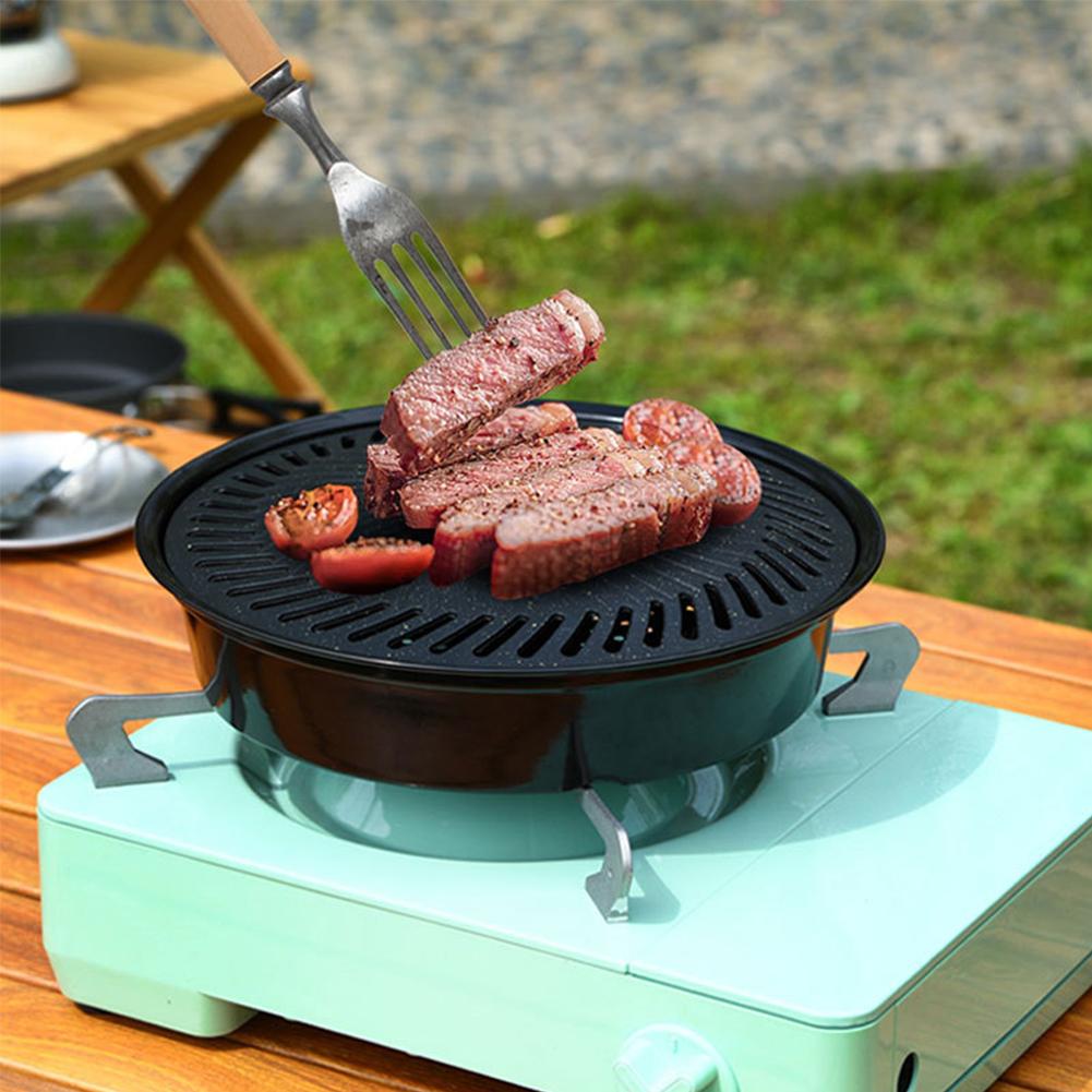 Korean Smokeless Barbecue Gril - Kitchen Baking Trays บทวิจารณ์และราคา