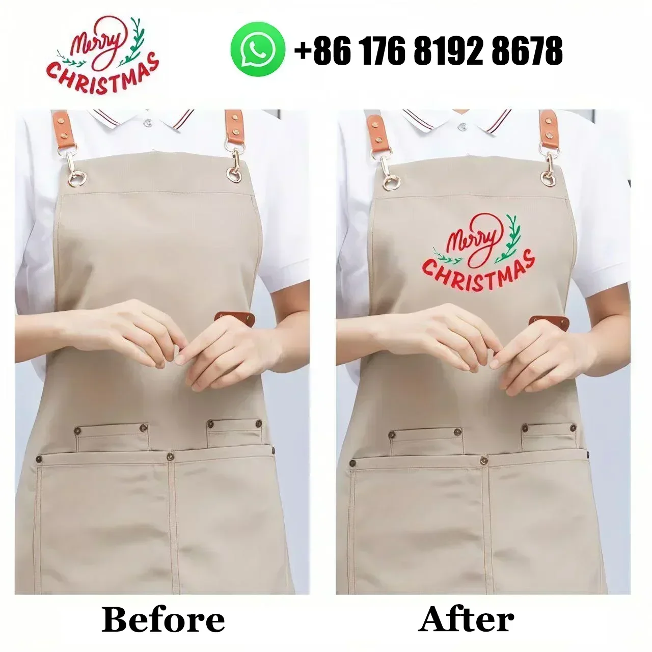 Customizable Apron Personalize - Kitchen Jobs บทวิจารณ์และราคา
