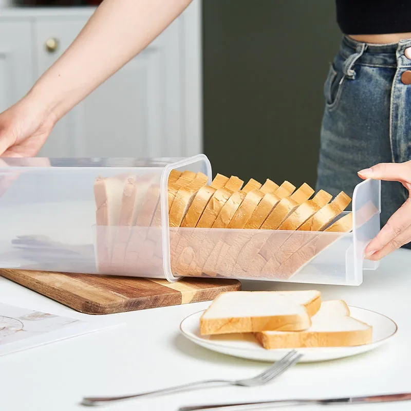 Plastic Bread Box with Sealing - Kitchen Baking Trays บทวิจารณ์และราคา
