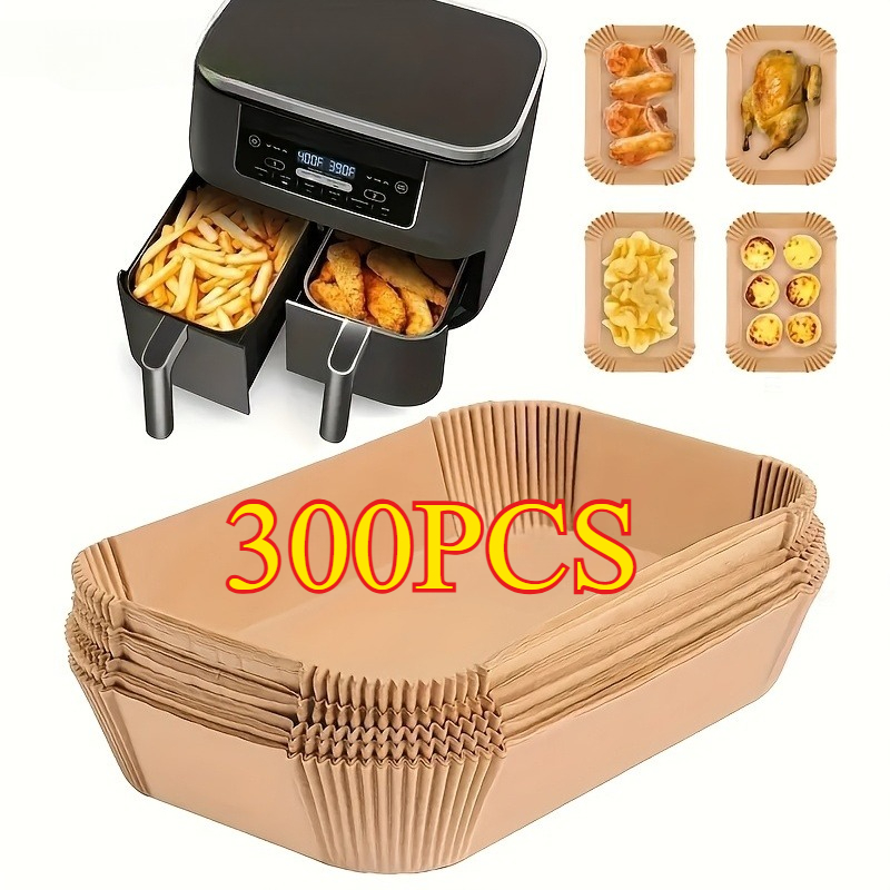 Disposable Air Fryer Paper Non - Kitchen Baking Sheets บทวิจารณ์และราคา