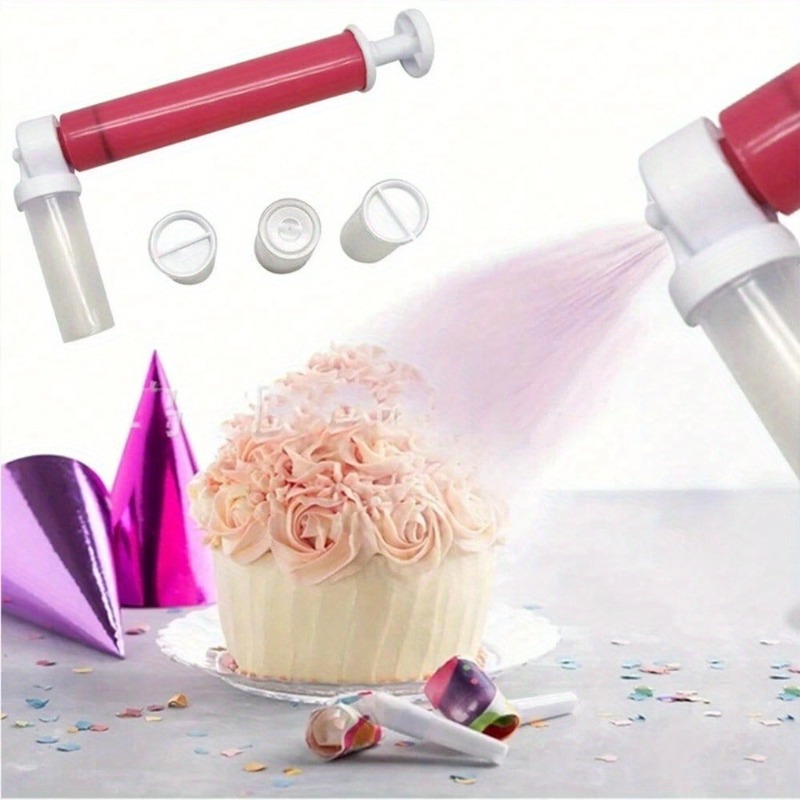 Manual Airbrush Spray Gun for  - Kitchen Baking Decor บทวิจารณ์และราคา