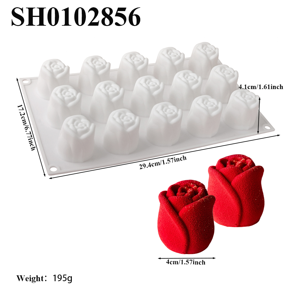 Valentine's Day 15-Cell Rose B - Kitchen Design For Baking บทวิจารณ์และราคา