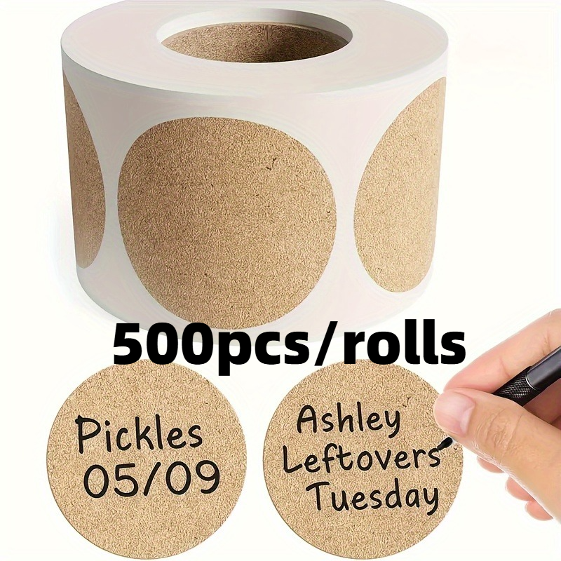 500pcs/rolls Sticker Round Pas - Kitchen Tools For Baking บทวิจารณ์และราคา