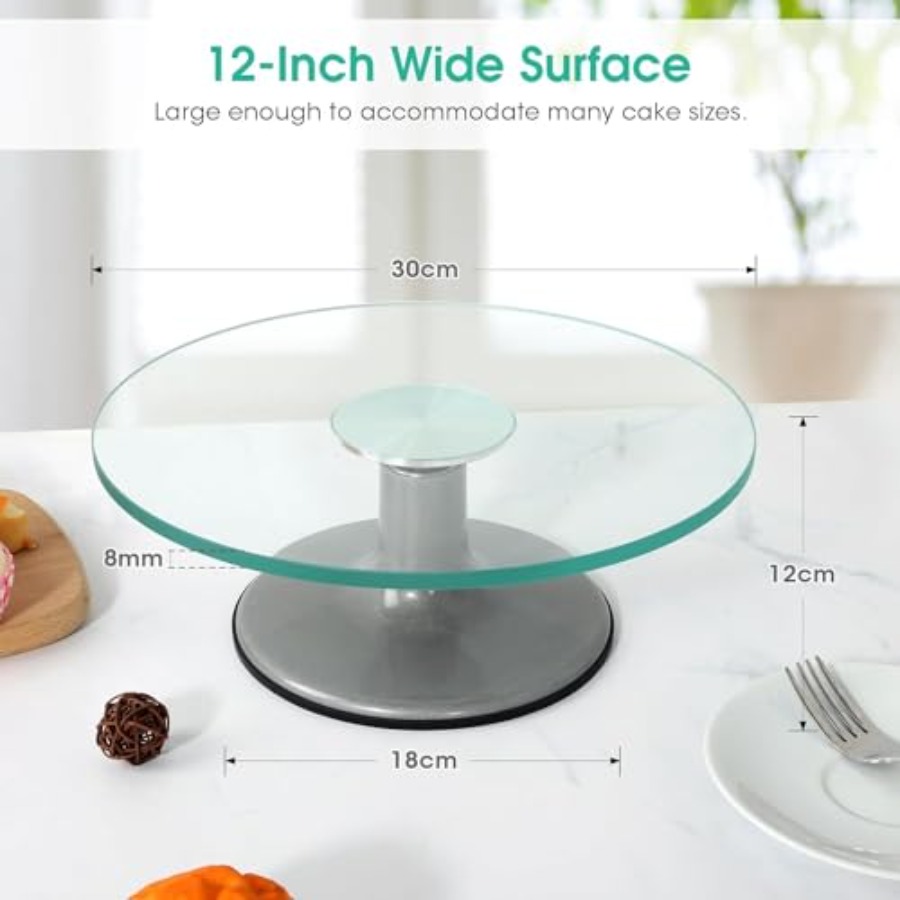 Cake Turntable 12 Inch Cake St - Offset Spatula Set บทวิจารณ์และราคา
