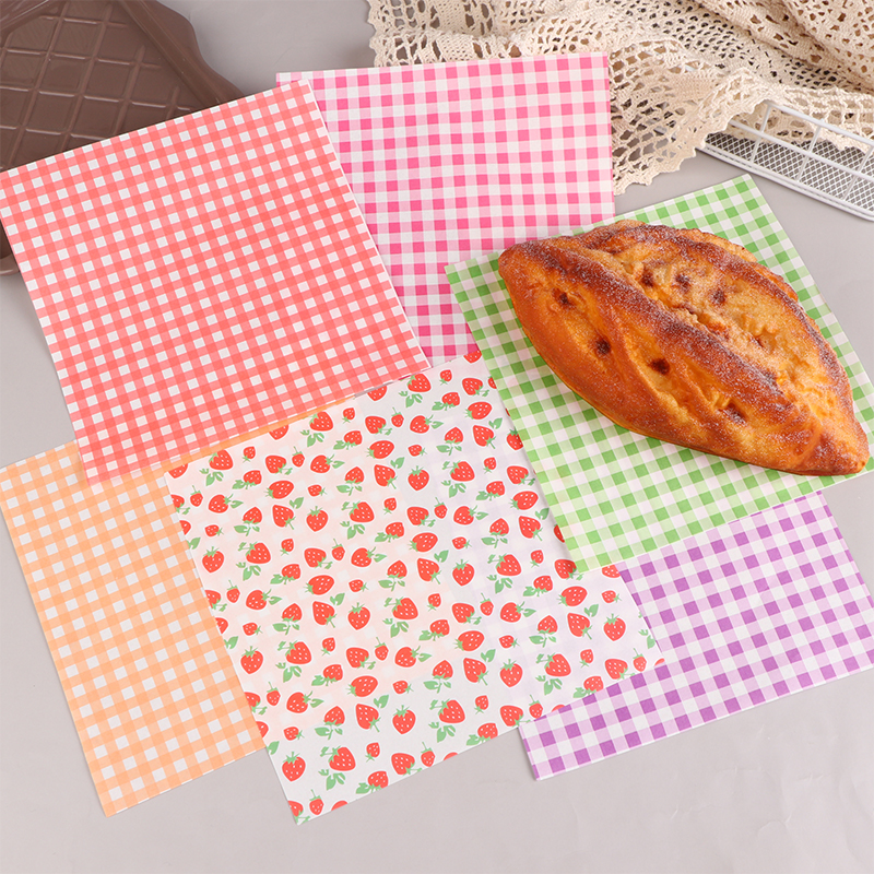 100Pcs 18cm Food Waxed Paper O - Kitchen Baking Sheets บทวิจารณ์และราคา