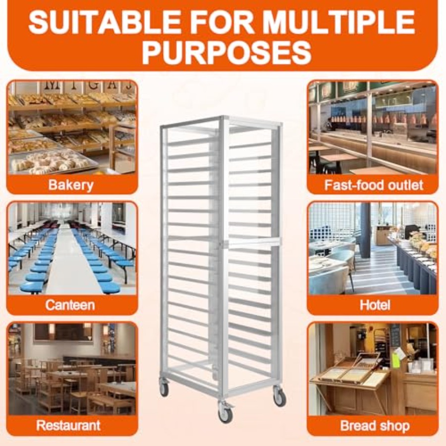 Commercial kitchen bun racks:  - Kitchen Baking Rack บทวิจารณ์และราคา