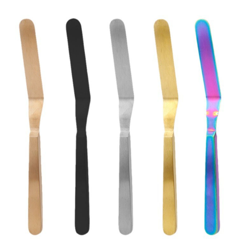Stainless Steel Cake Icing Spa - Offset Spatula Set บทวิจารณ์และราคา