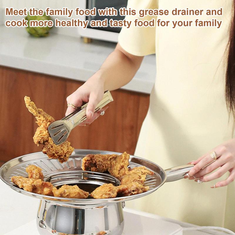 Fried Food Draining Rack Stain - Kitchen Baking Rack บทวิจารณ์และราคา