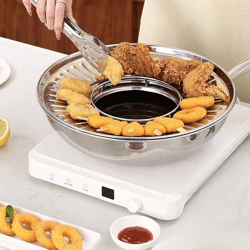 Fried Food Draining Rack Stain - Kitchen Baking Rack บทวิจารณ์และราคา