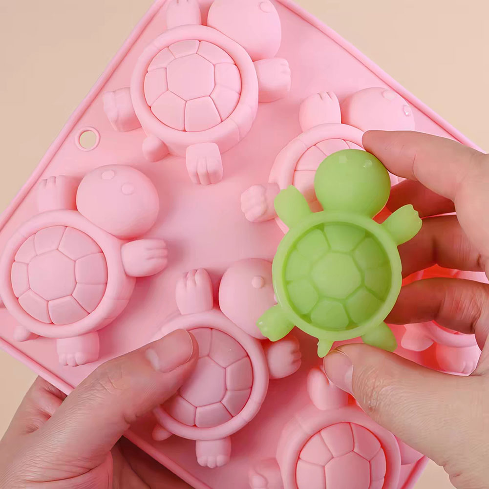 Turtles Ice Tray 3D Tortoises  - Kitchen Baking Trays บทวิจารณ์และราคา