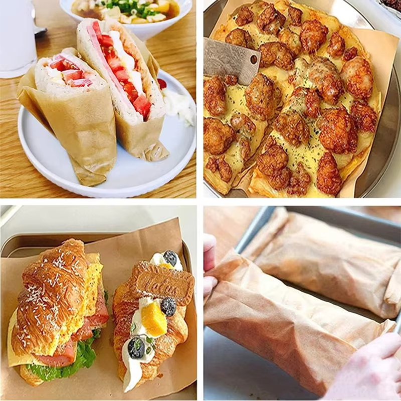 50/100/200PCS Baking Paper Par - Kitchen Baking Sheets บทวิจารณ์และราคา