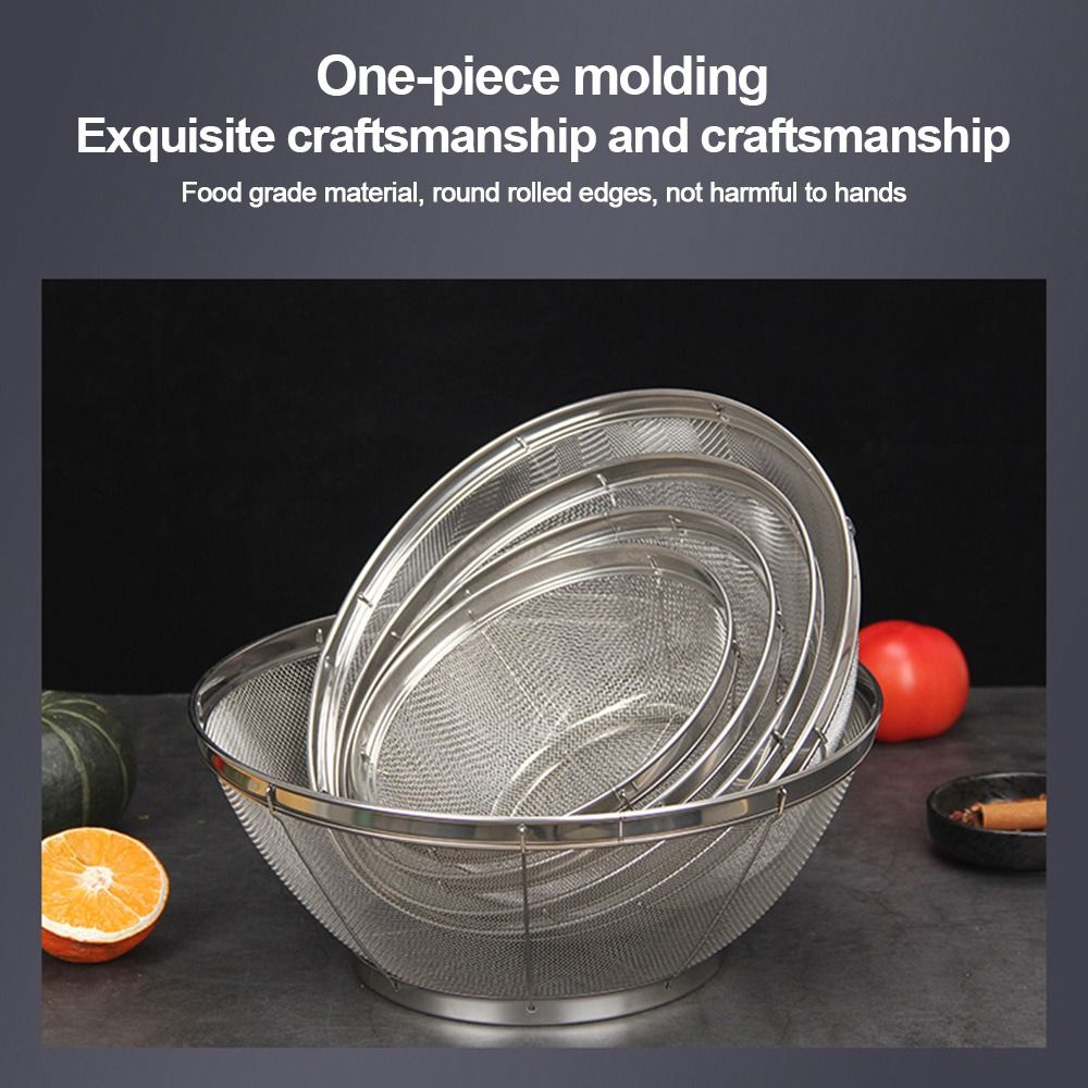 Stainless Steel Fine Mesh Stra - Kitchen Jobs บทวิจารณ์และราคา