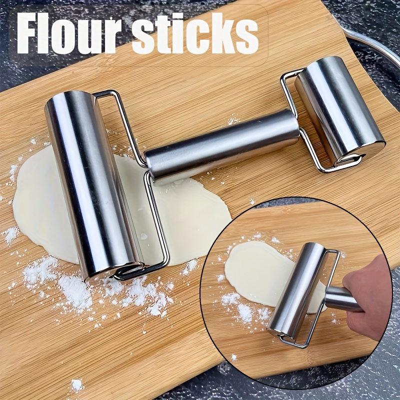 Stainless Steel Double Head Ro - Kitchen Roller Baking บทวิจารณ์และราคา
